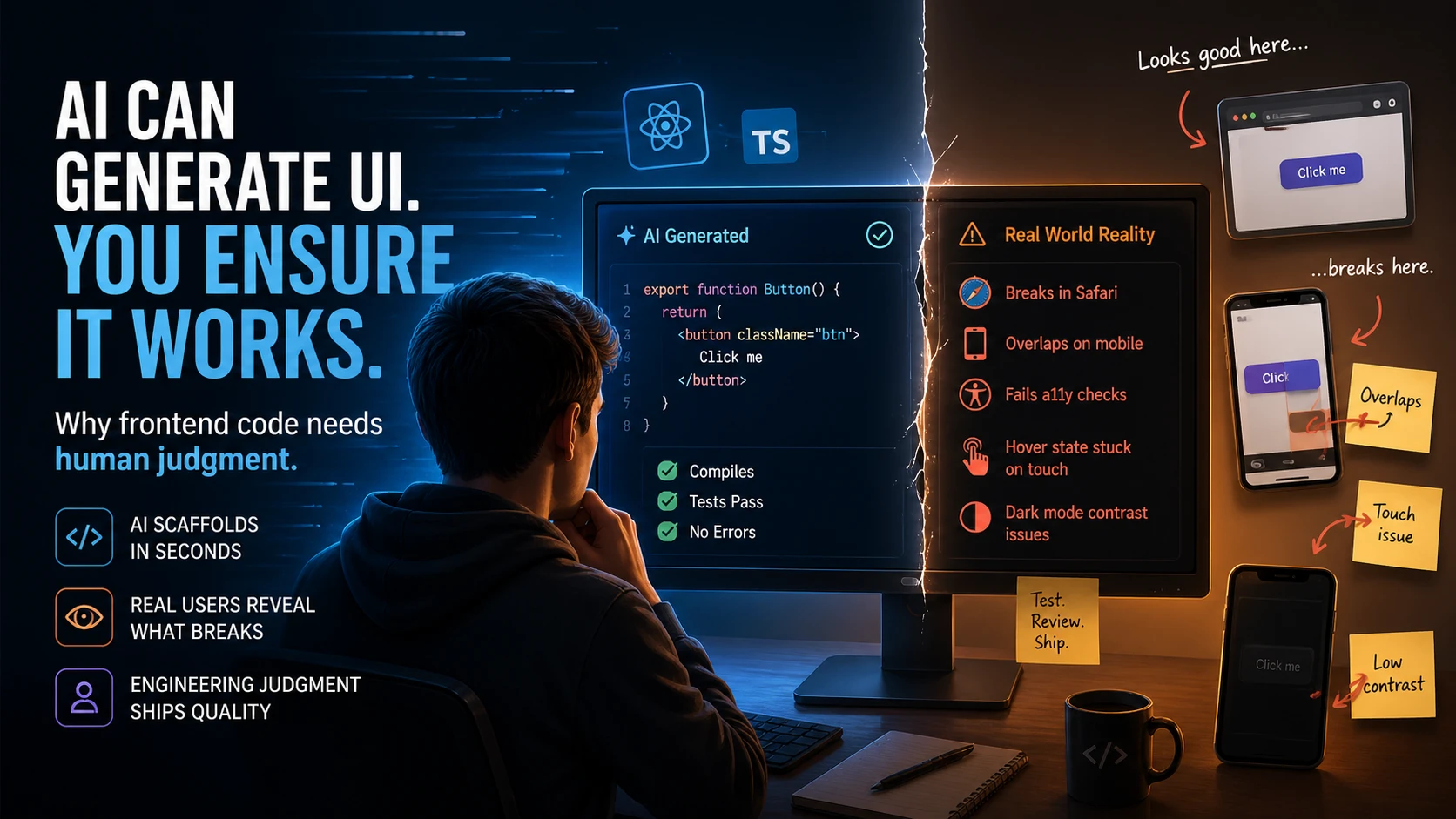 Why AI Gets Frontend Wrong (And Why That's Your Superpower)