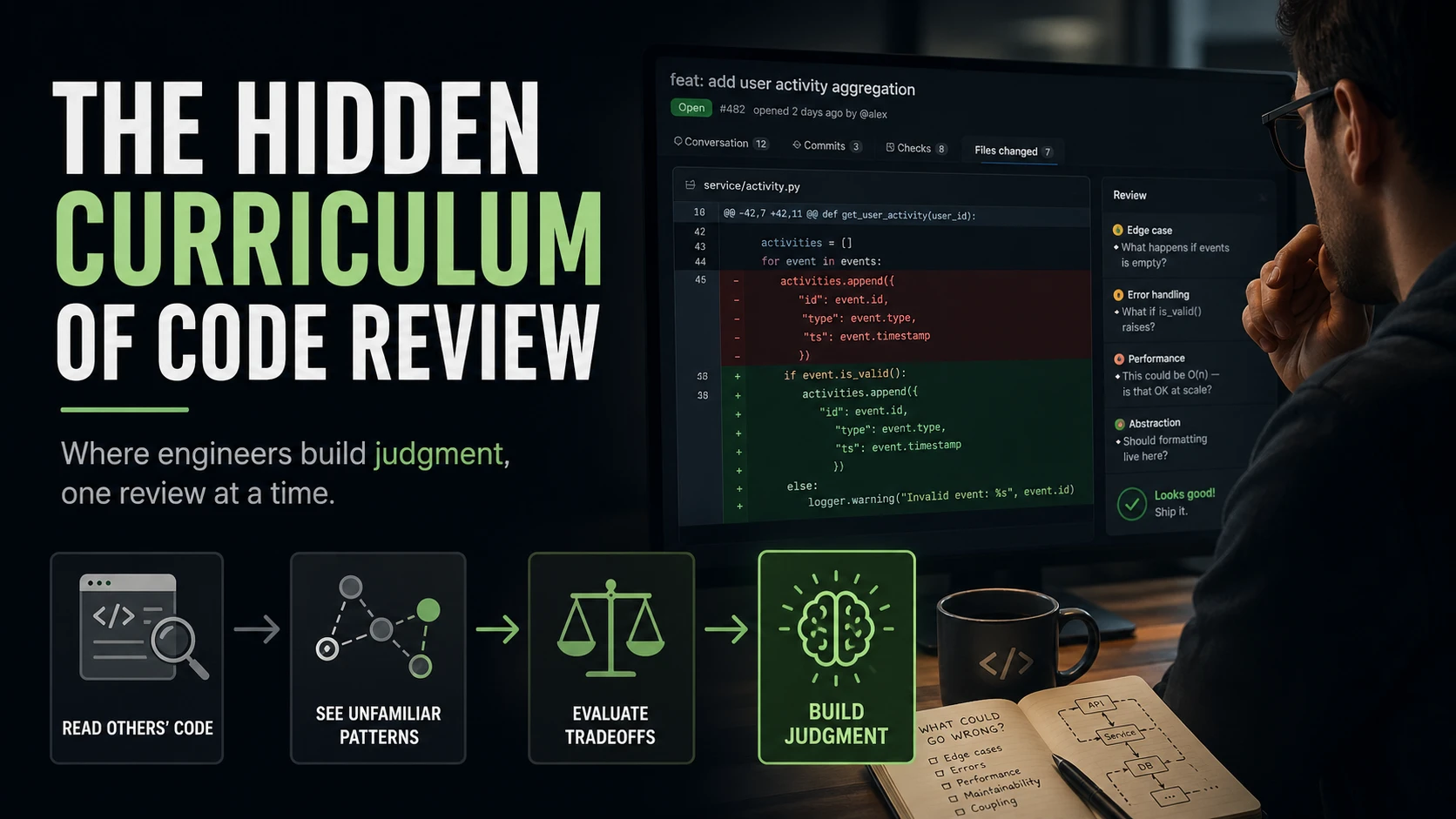 Why Code Review Is the Best Way to Learn Engineering Judgment